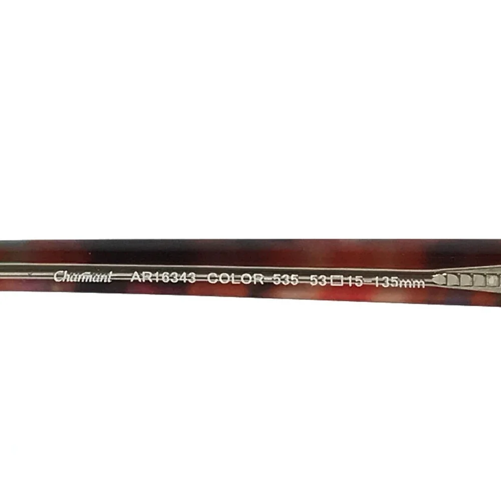 Aristar Eyeglasses Frames AR16343 535 Burgundy Clear Oval Full Rim 53-15-135